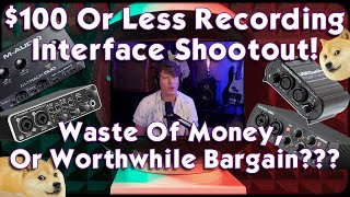 Budget Audio Interface Reviews